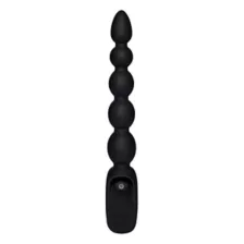 Black Vibrating Anal Beads at Spencer's