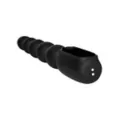 Black Vibrating Anal Beads at Spencer's