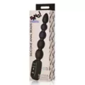Black Vibrating Anal Beads at Spencer's