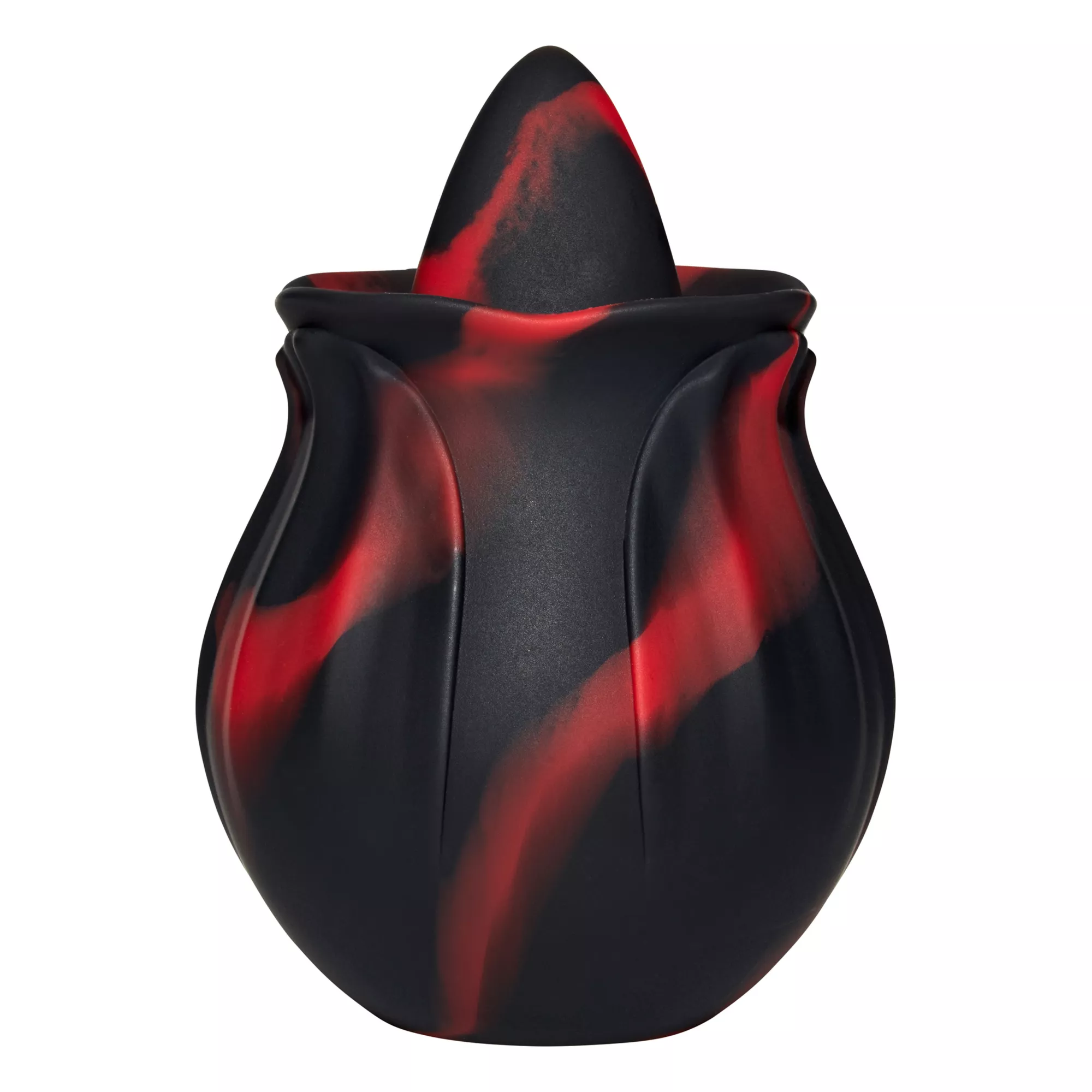 Black Kiss Rimming Rose Vibrator at Spencer's