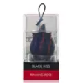 Black Kiss Rimming Rose Vibrator at Spencer's