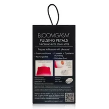 Bloomgasm Red Pulsing Petals Throbbing Rose Stimulator at Spencer's