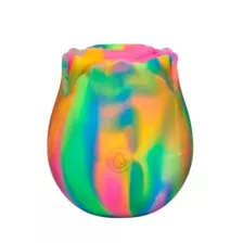 Bloomgasm Glow in the Dark Glow Rose Clit Stimulator at Spencer's