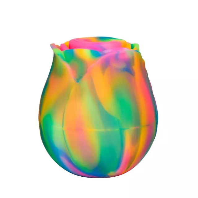 Bloomgasm Glow in the Dark Glow Rose Clit Stimulator at Spencer's