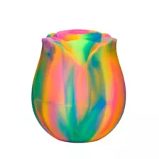 Bloomgasm Glow in the Dark Glow Rose Clit Stimulator at Spencer's