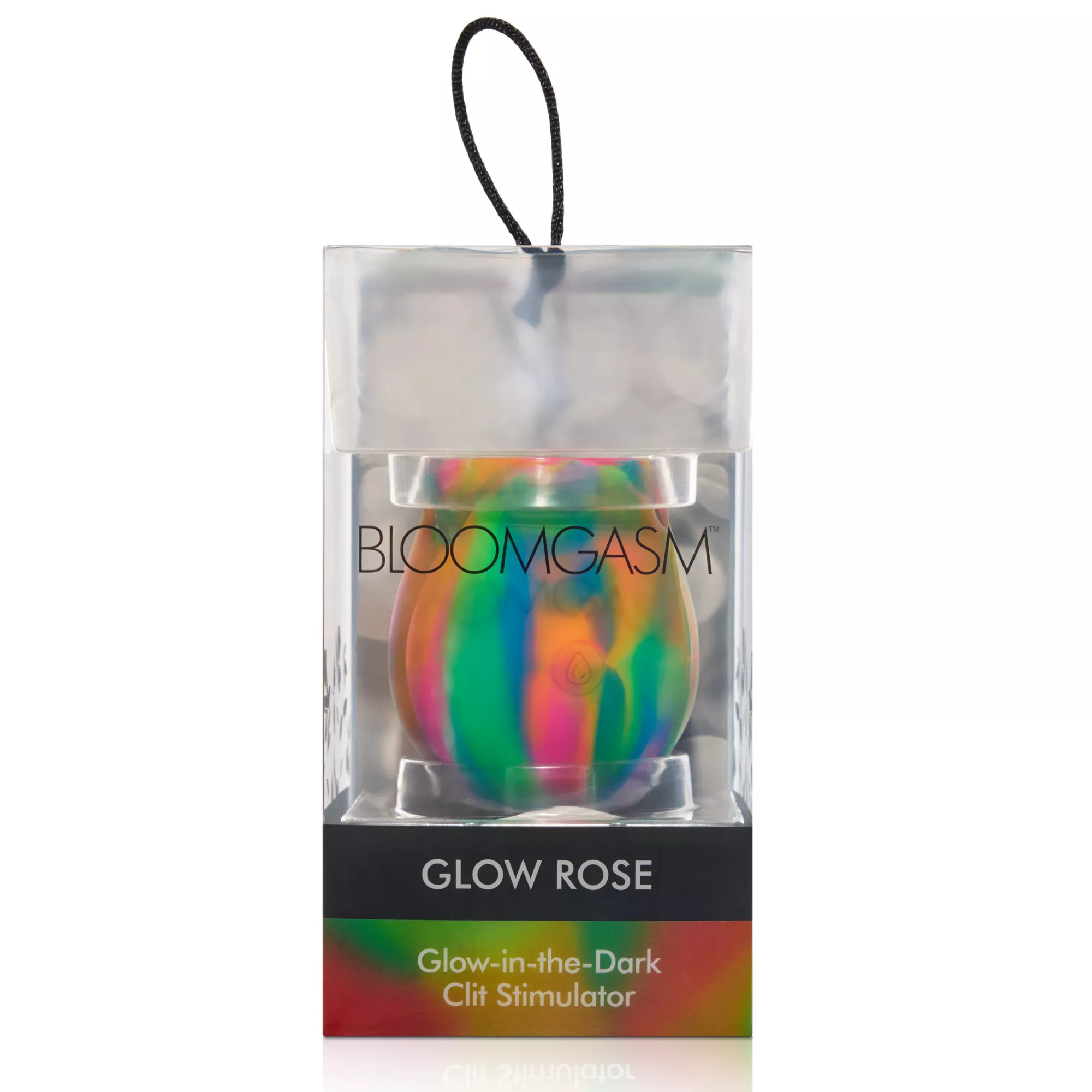 Bloomgasm Glow in the Dark Glow Rose Clit Stimulator at Spencer's