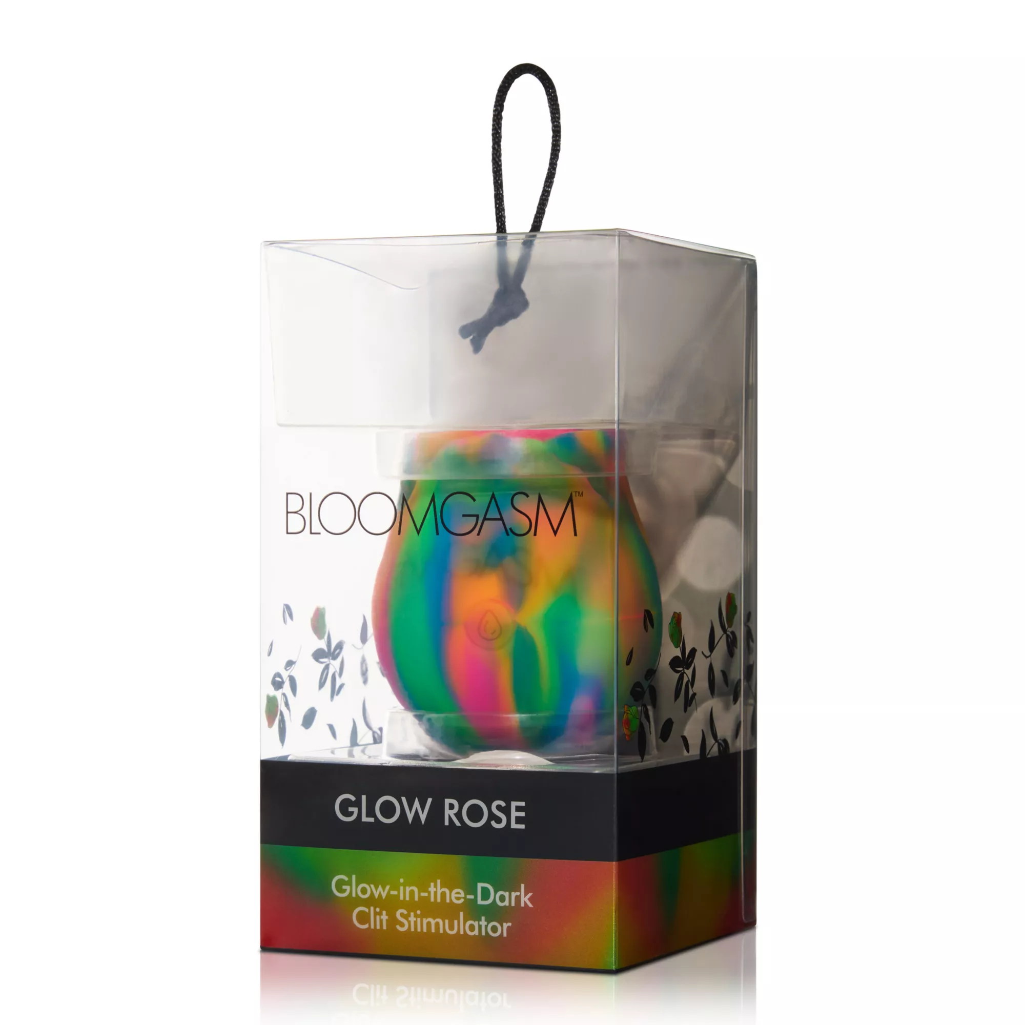 Bloomgasm Glow in the Dark Glow Rose Clit Stimulator at Spencer's