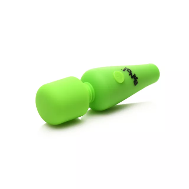 Glow in the Dark Mini Wand Vibrator at Spencer's
