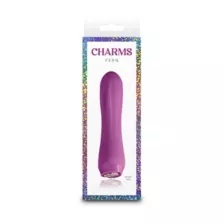 10-Function Fern Jeweled Rechargeable Vibrator - 5.3 Inch at Spencer's