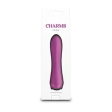 10-Function Fern Jeweled Rechargeable Vibrator - 5.3 Inch at Spencer's