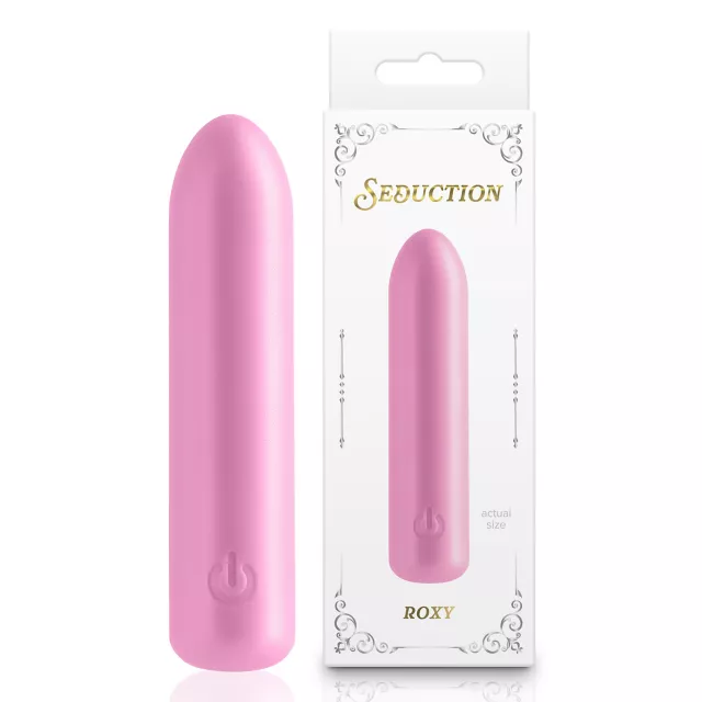 10-Function Roxy Rechargeable Bullet Vibrator - 3.5 Inch at Spencer's