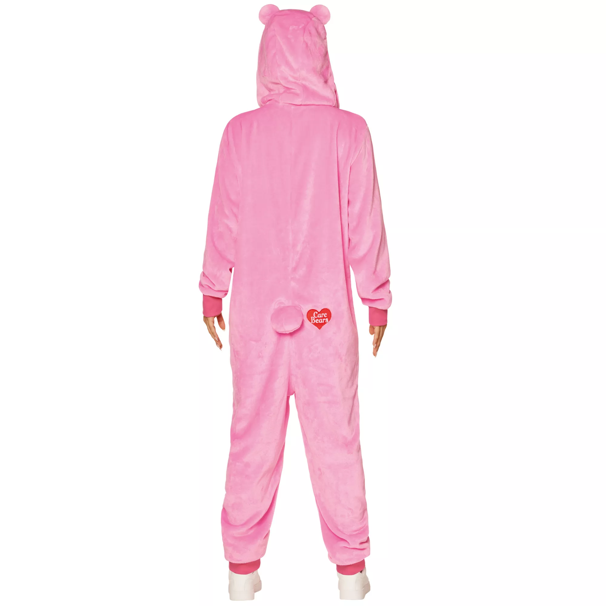 Adult Pink Cheer Bear Jumpsuit - Care Bears at Spirit Halloween