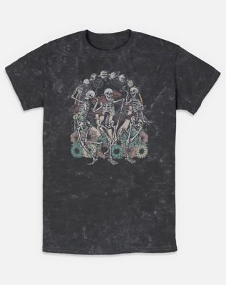 Moon Dance Skeleton T Shirt