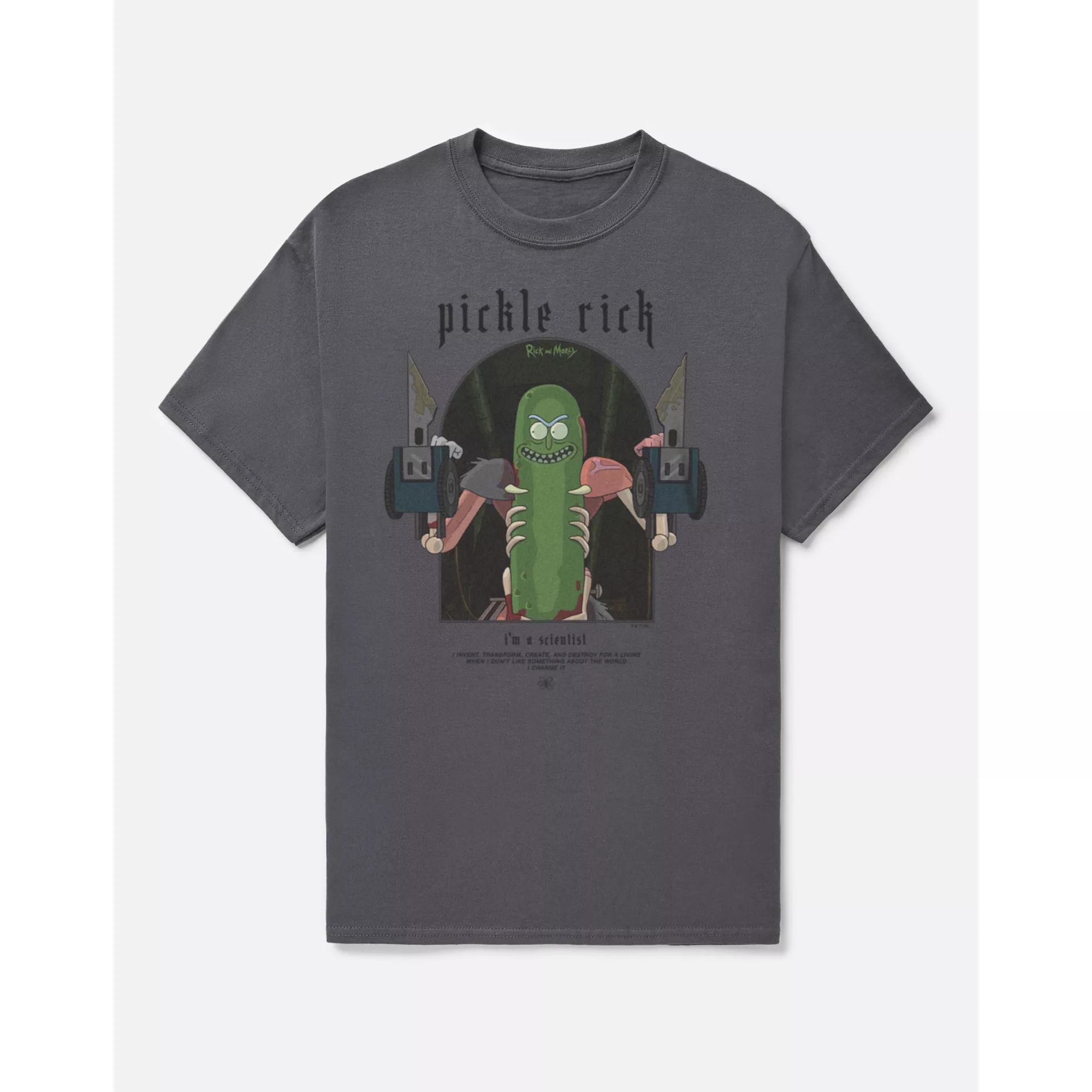 Pickle Rick Scientist T Shirt - Rick and Morty at Spencer's