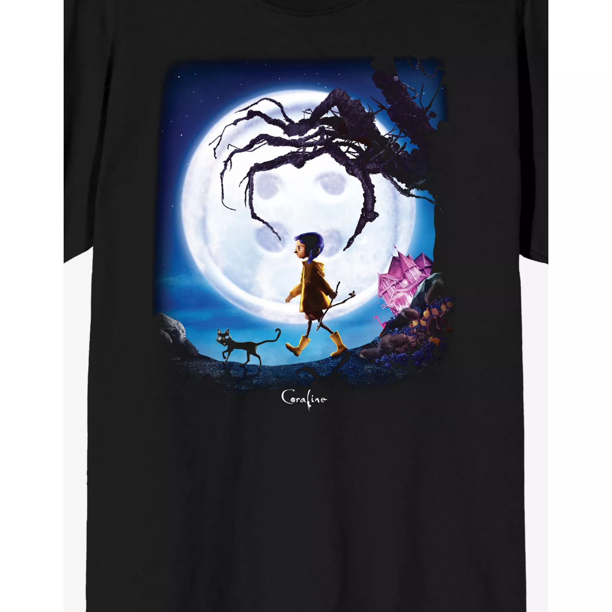 Coraline Cover Art T Shirt at Spencer's