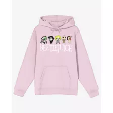 Beetlejuice Chibi Characters Pink Hoodie at Spencer's