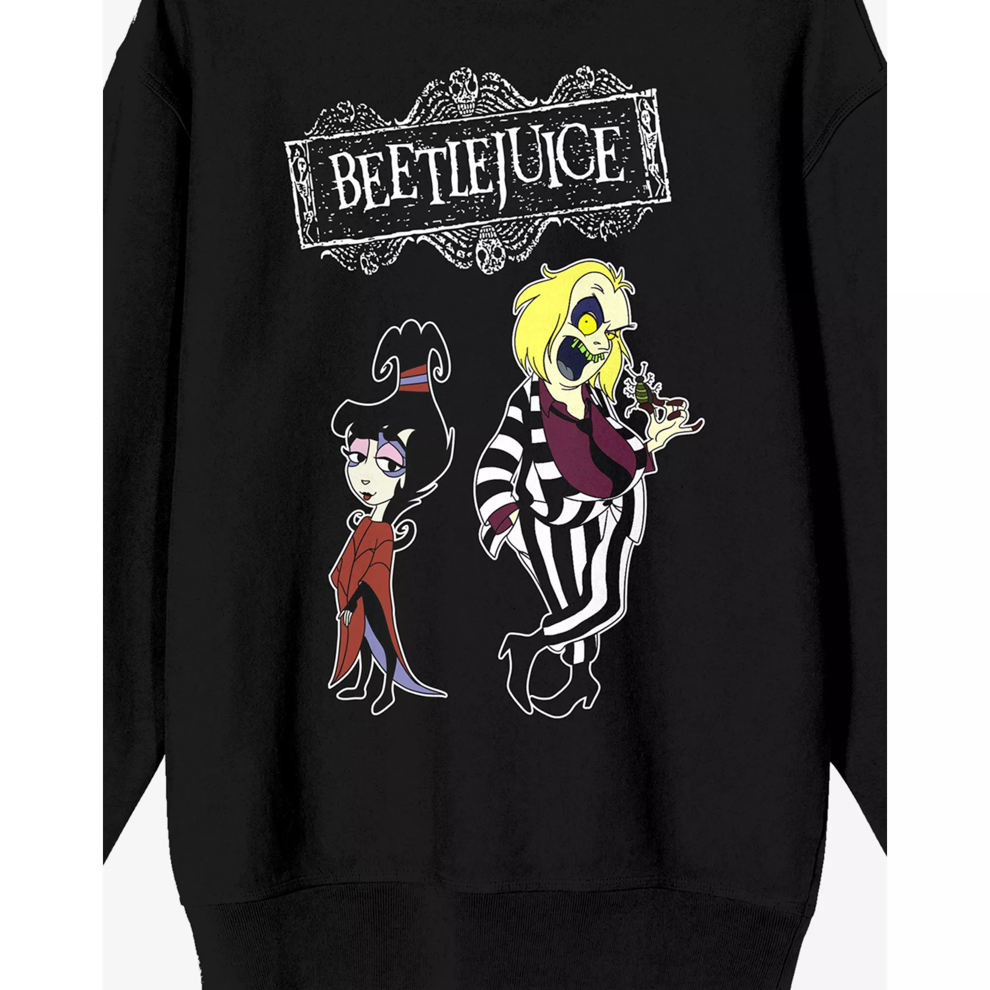 Beetlejuice and Lydia Animated Crewneck Sweatshirt at Spencer's