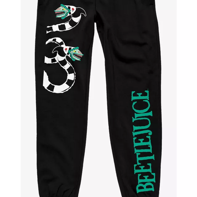 Beetlejuice Sandworm Jogger Pants at Spencer's