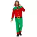 Adult Elf Jumpsuit Costume at Spirit Halloween