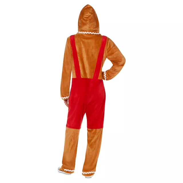 Adult Gingerbread Jumpsuit Costume at Spirit Halloween