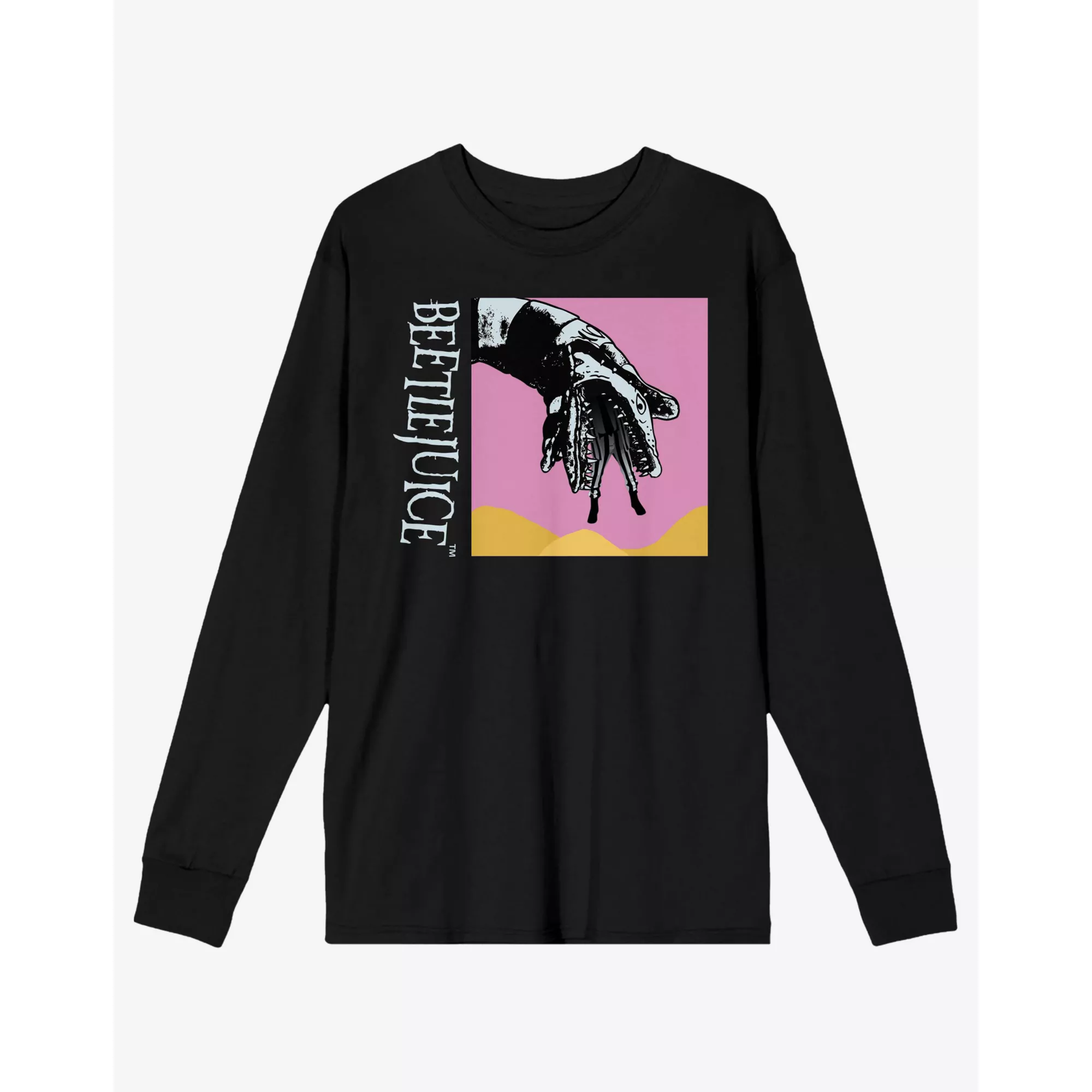 Sandworm Snack Long Sleeve T Shirt - Beetlejuice at Spencer's