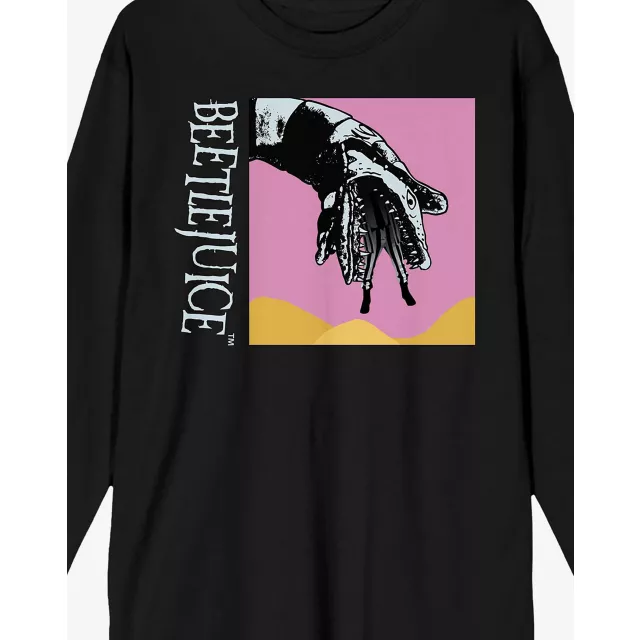 Sandworm Snack Long Sleeve T Shirt - Beetlejuice at Spencer's