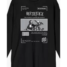 Beetlejuice Long Sleeve T Shirt at Spencer's