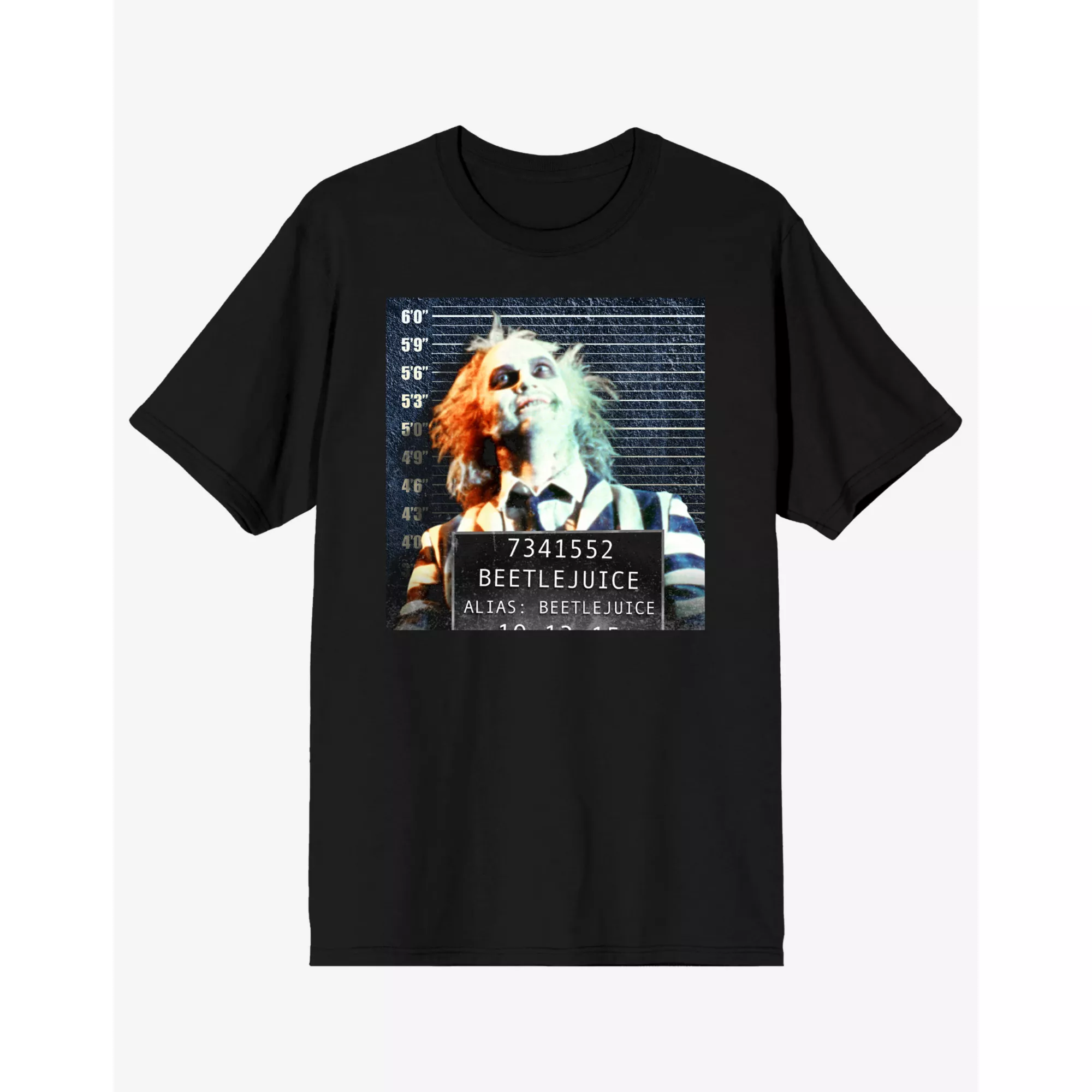 Beetlejuice Mugshot T Shirt at Spencer's