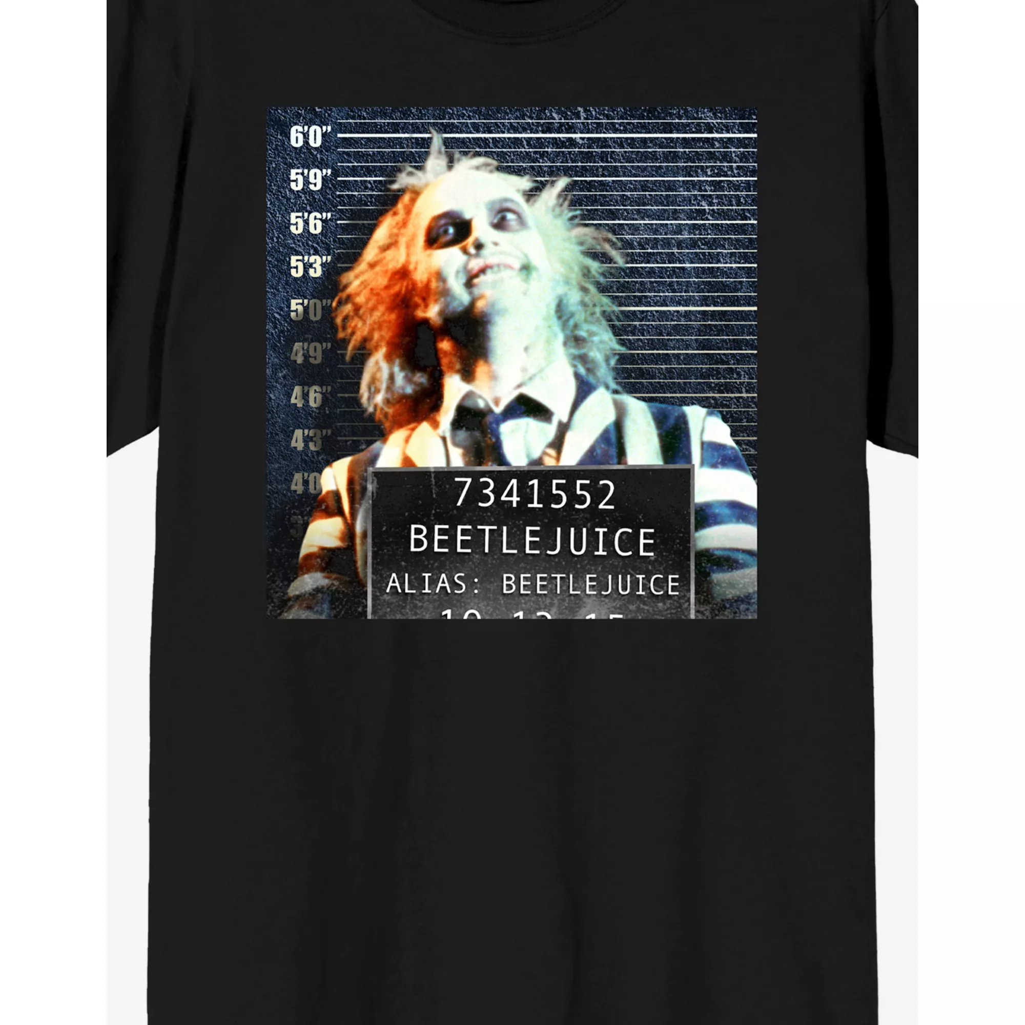 Beetlejuice Mugshot T Shirt at Spencer's