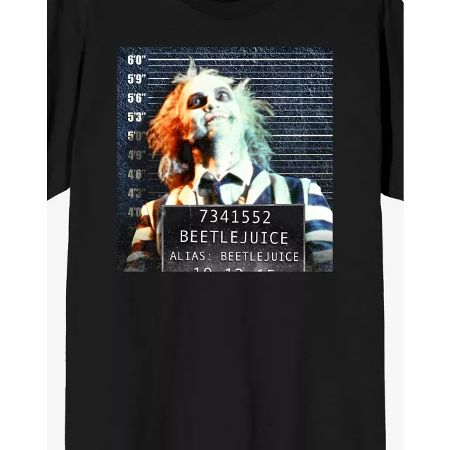 Beetlejuice Mugshot T Shirt at Spencer's