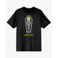 Here Lies Beetlejuice Coffin T Shirt at Spencer's