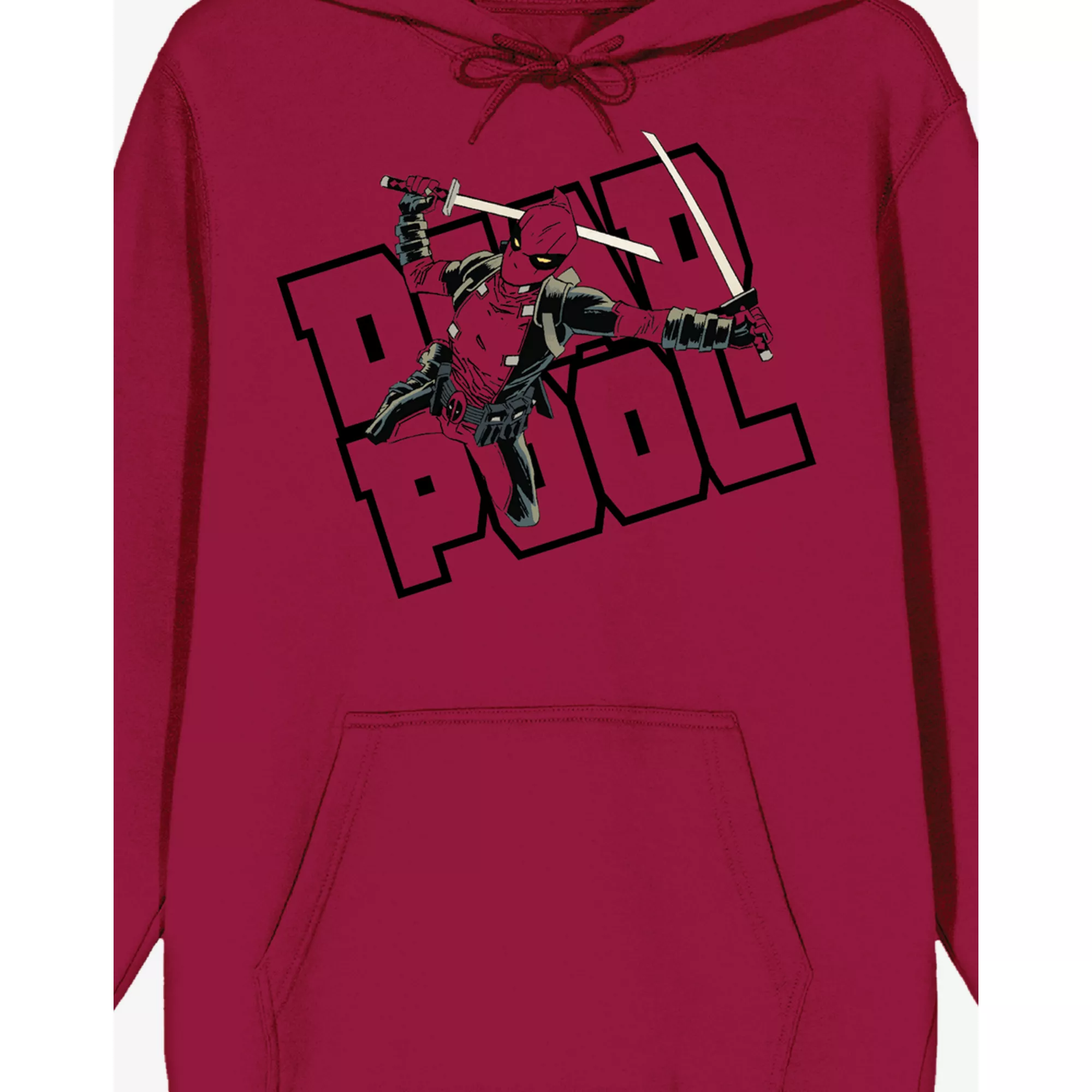 Red Deadpool Katana Hoodie at Spencer's