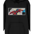 Deadpool Stuck on the Wall Comic Strip Hoodie at Spencer's