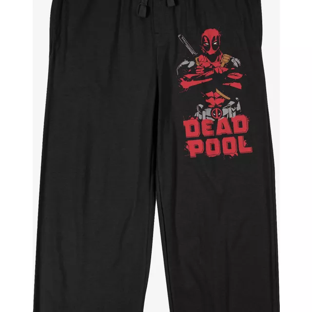 Deadpool Crossed Arms Lounge Pants - Marvel at Spencer's