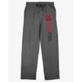Deadpool Mask Grey Lounge Pants - Marvel at Spencer's