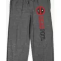 Deadpool Mask Grey Lounge Pants - Marvel at Spencer's