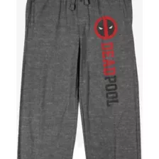 Deadpool Mask Grey Lounge Pants - Marvel at Spencer's