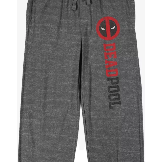 Deadpool Mask Grey Lounge Pants - Marvel at Spencer's