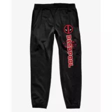 Deadpool Mask Black Lounge Pants - Marvel at Spencer's