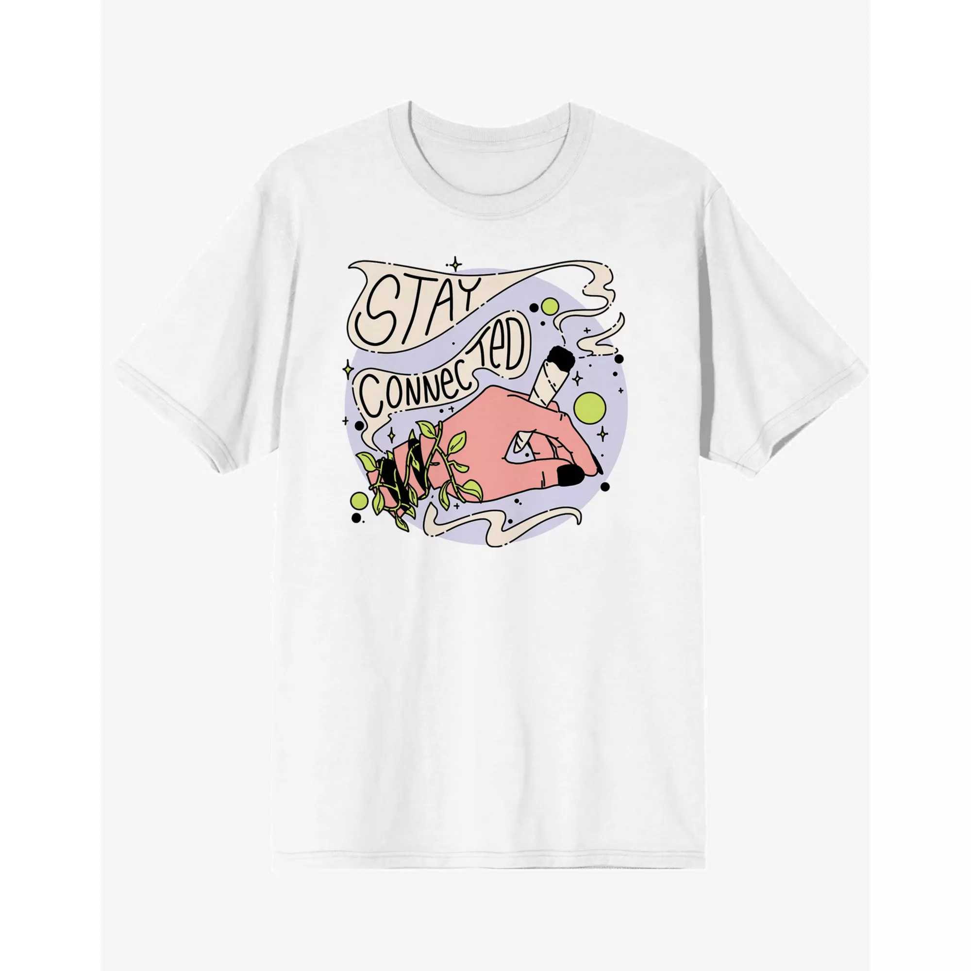 Stay Connected T Shirt - Kush N Chill at Spencer's
