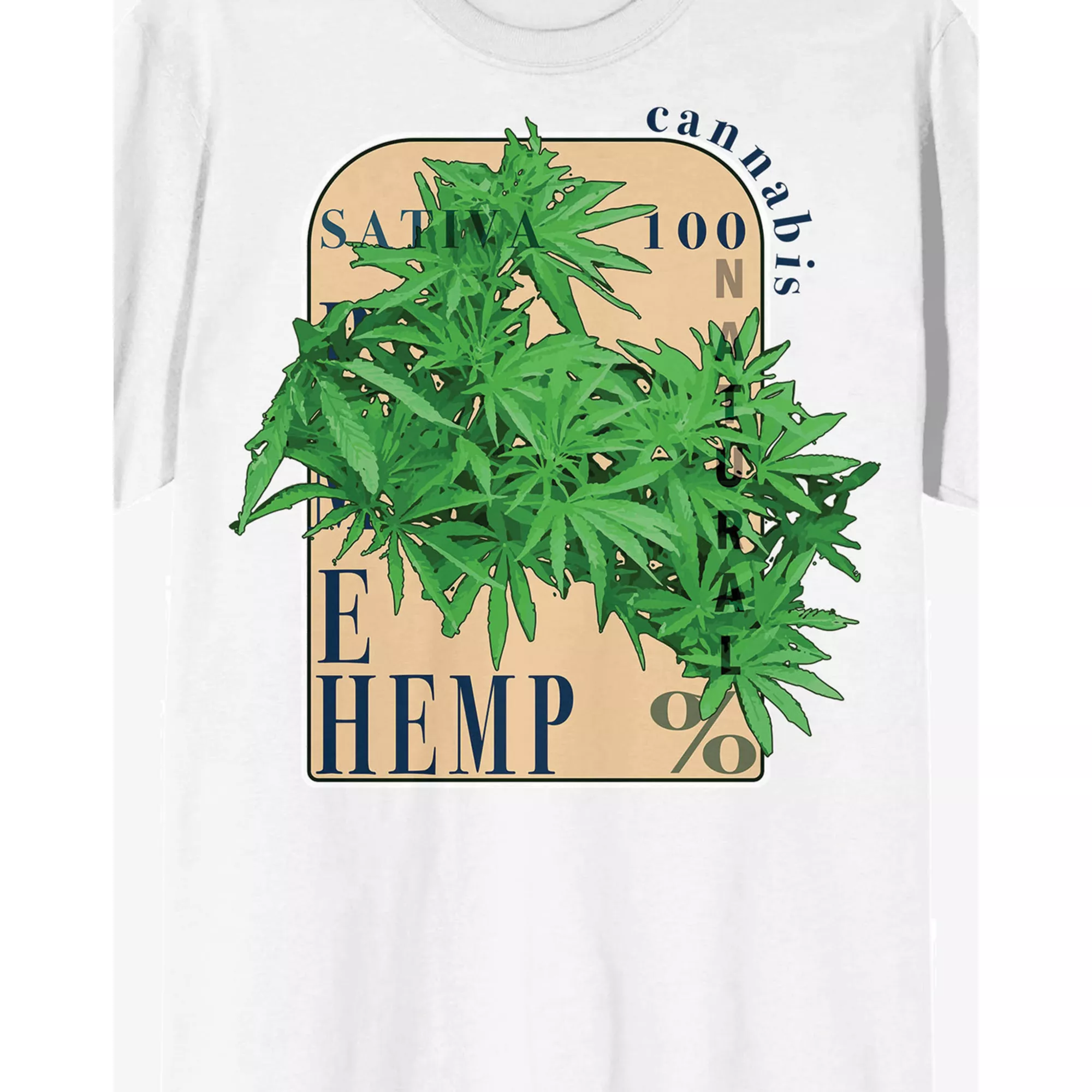 Sativa Hemp Leaf T Shirt - Kush N Chill at Spencer's