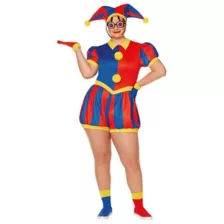 Adult Pomni Costume - The Amazing Digital Circus at Spirit Halloween