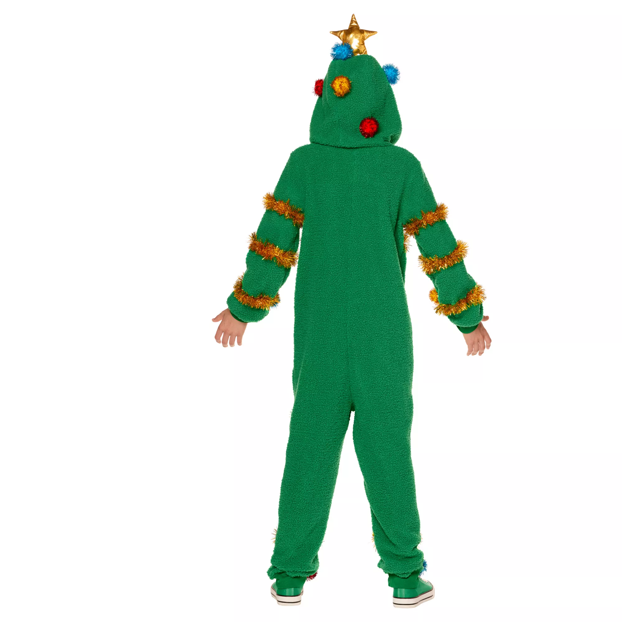 Kids Christmas Tree Jumpsuit Costume