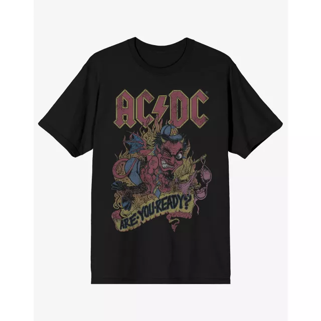 Are You Ready T Shirt - ACDC at Spencer's