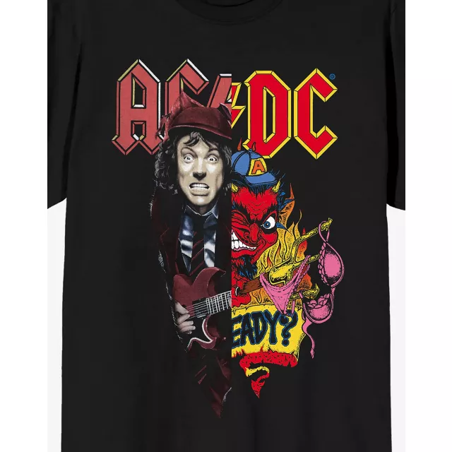 ACDC Guitar Demon T Shirt at Spencer's