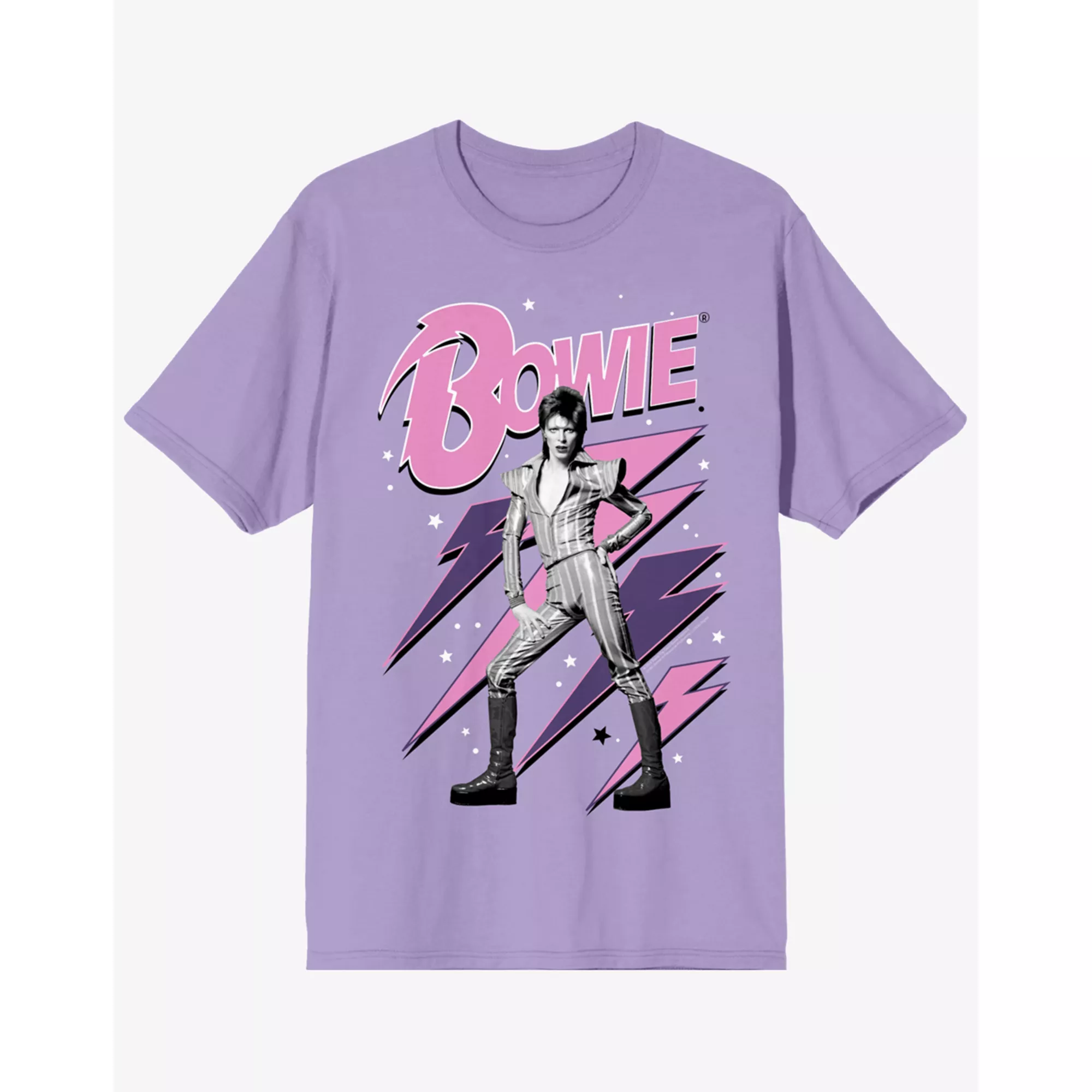Purple Ziggy Stardust T Shirt - David Bowie at Spencer's