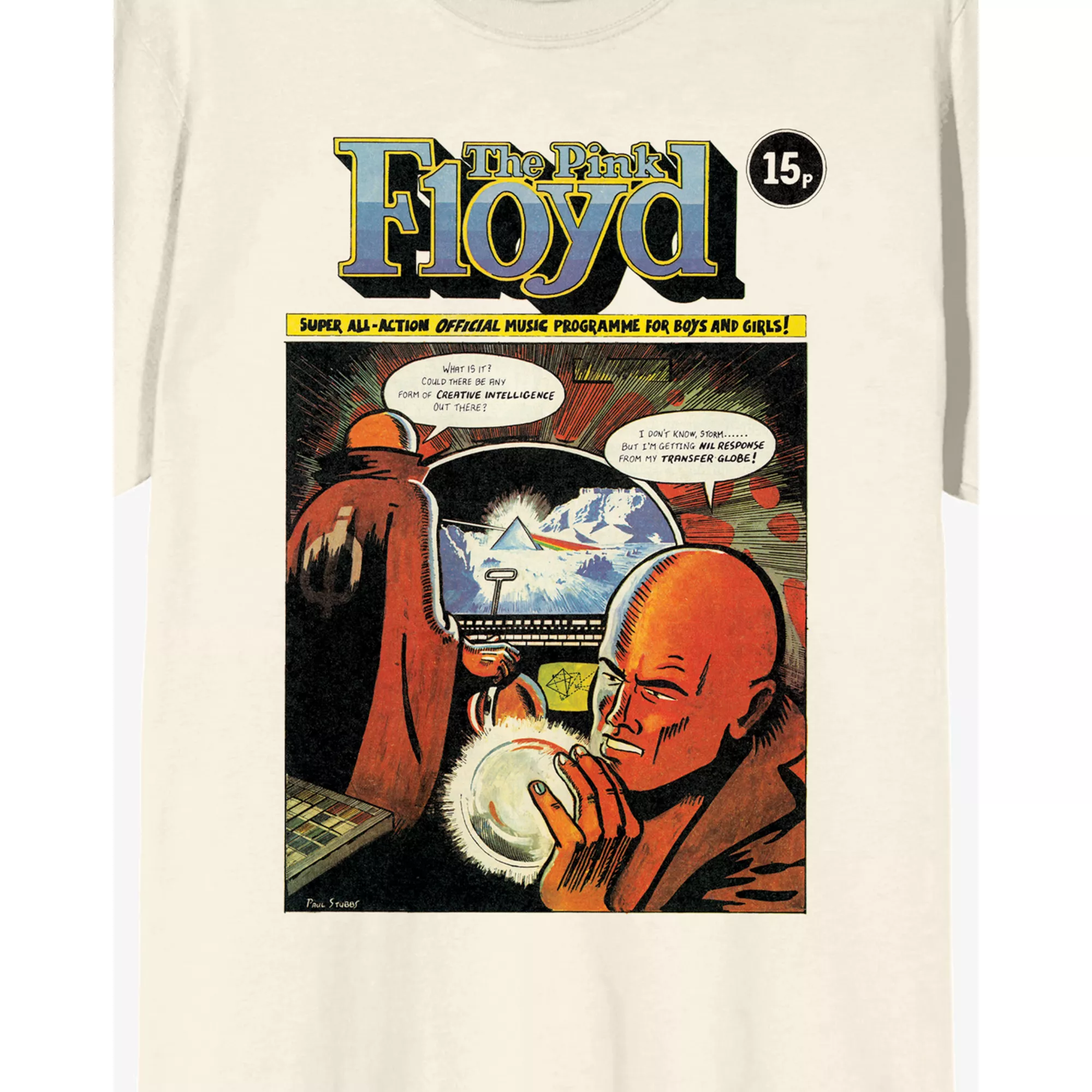 Pink Floyd Comic T Shirt at Spencer's