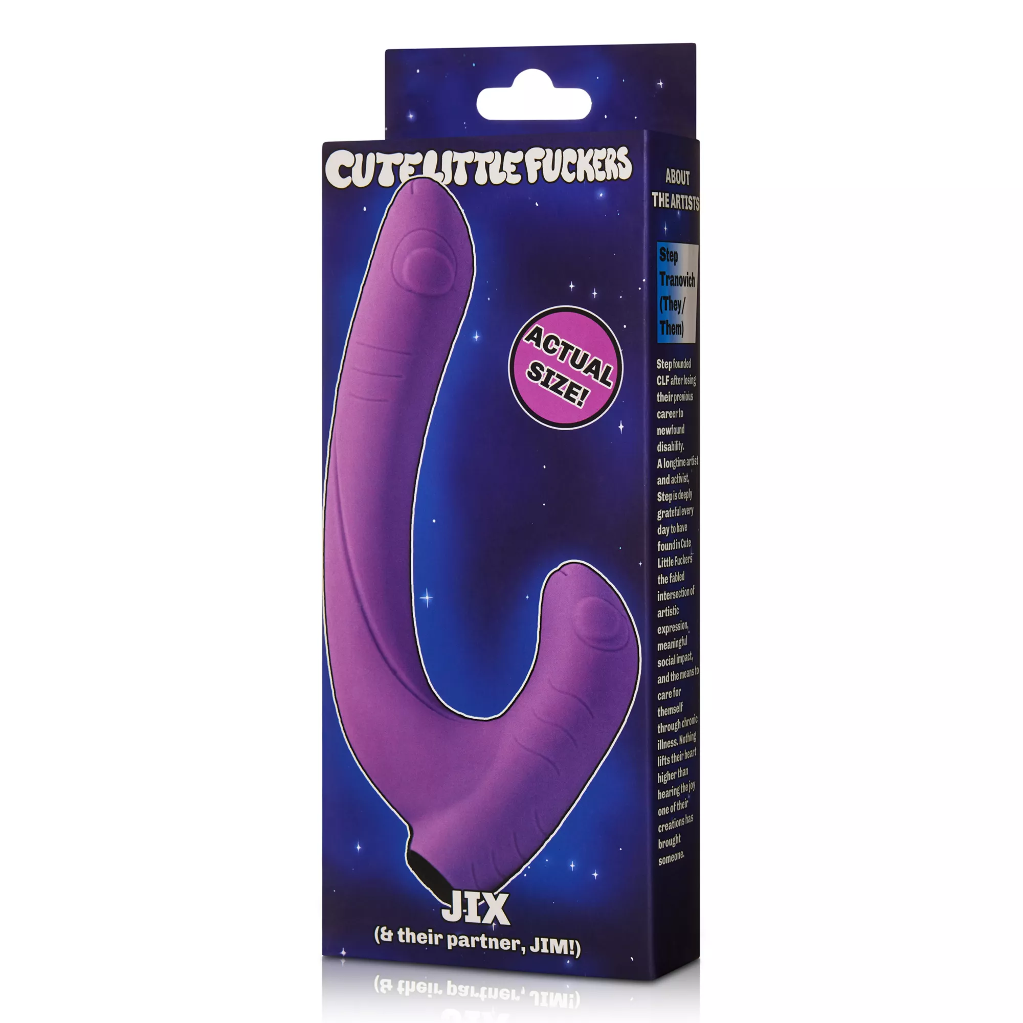 Cute Little Fuckers Lavender Jix Rabbit Vibrator at Spencer's