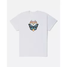 Flaming Butterfly Heart T Shirt at Spencer's