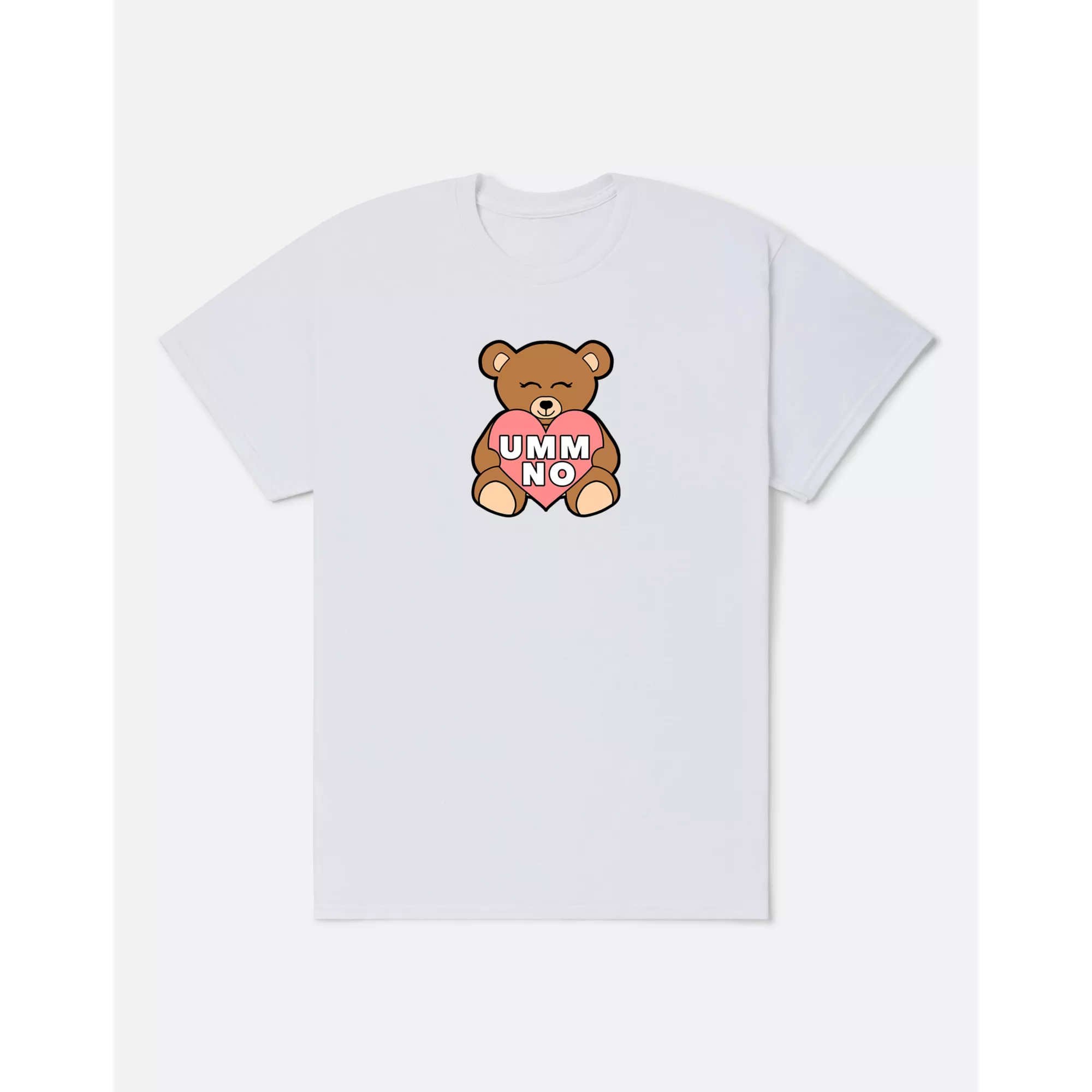 Umm No Teddy Bear T Shirt at Spencer's